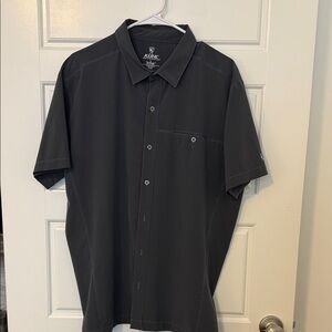 Men's Kuhl Gray Short Sleeve Shirt